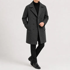Trenchcoat met double-breasted sluiting