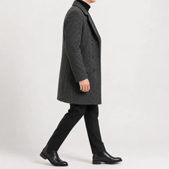 Trenchcoat met double-breasted sluiting
