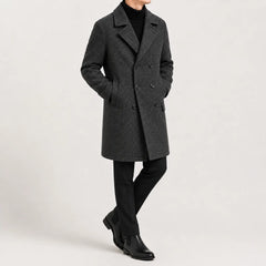 Trenchcoat met double-breasted sluiting