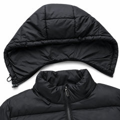 Puffer jacket met capuchon