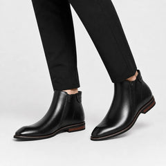 Chelsea boots met side zipper