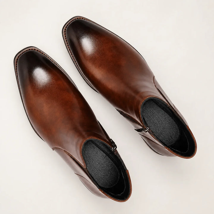 Chelsea boots met side zipper