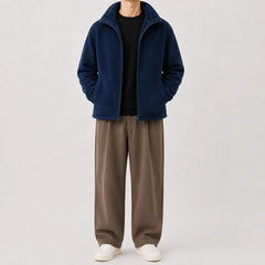 Reversible puffer jacket