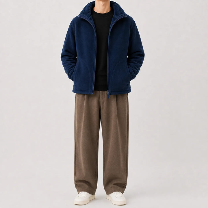Reversible puffer jacket