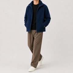 Reversible puffer jacket