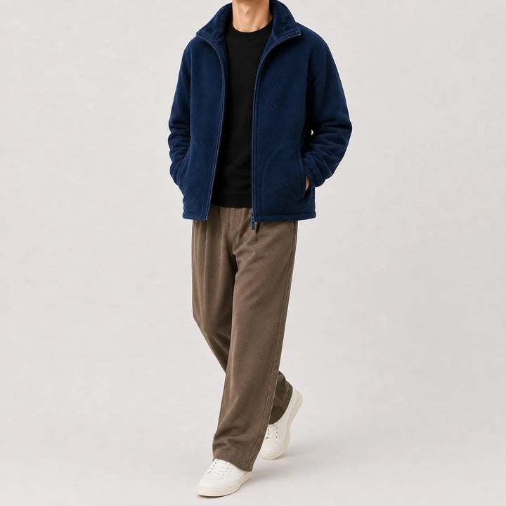 Reversible puffer jacket