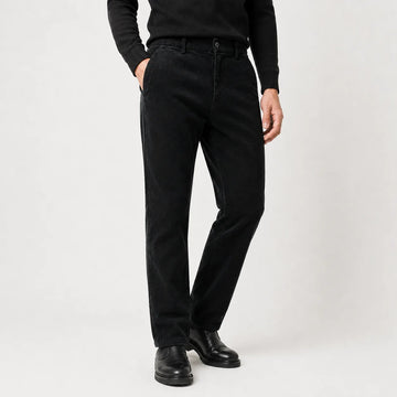 Pantalons straight leg corduroy