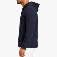 Hoodie met textuur en capuchon