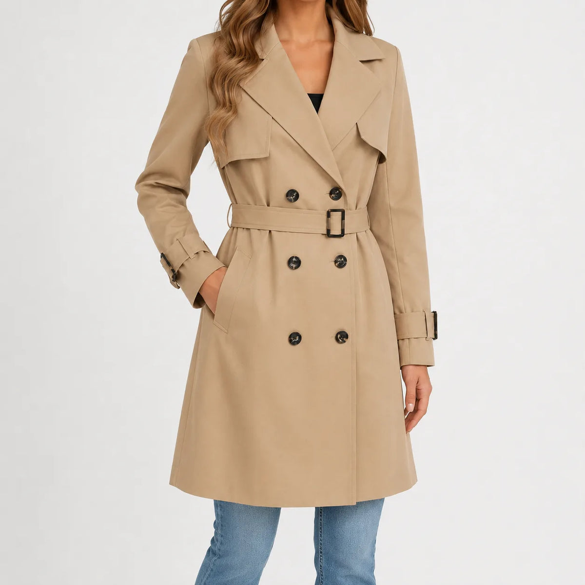 Trench Coat met ceintuur