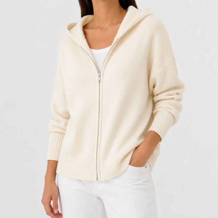 Zip-up hoodie met lange mouwen
