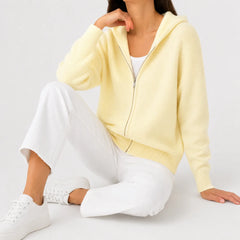 Zip-up hoodie met lange mouwen