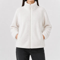 Fleece jas met rits