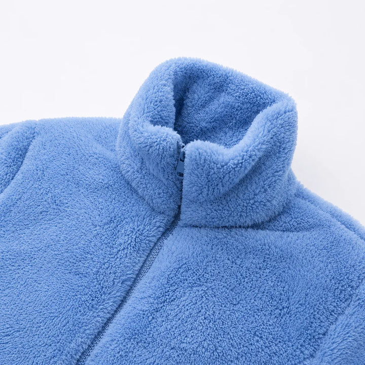 Fleece jas met rits