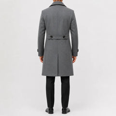 Trenchcoat met double-breasted sluiting