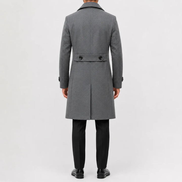 Trenchcoat met double-breasted sluiting
