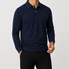 Polo met lange mouwen