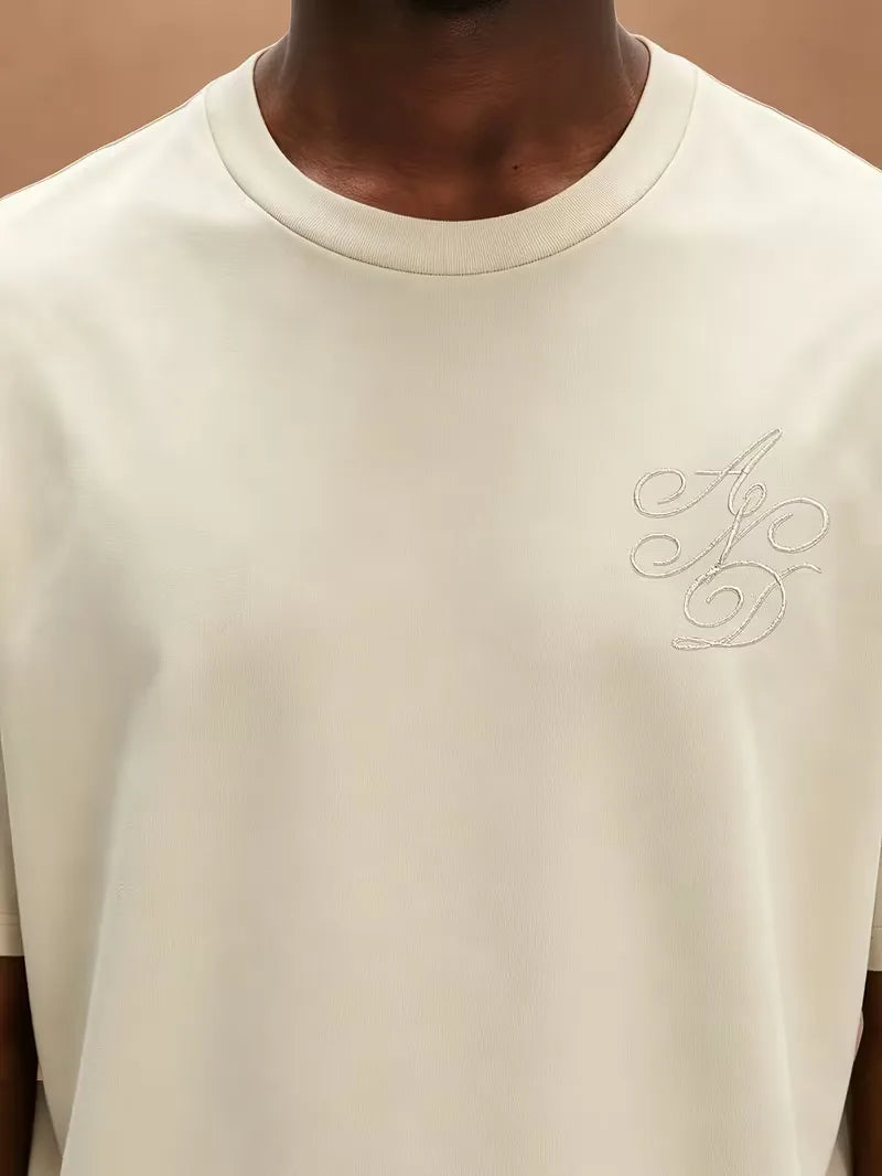 Oversized T-shirt met borduring