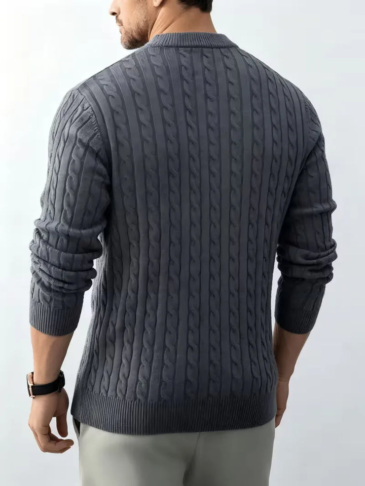 Kabeltrui met half-zip