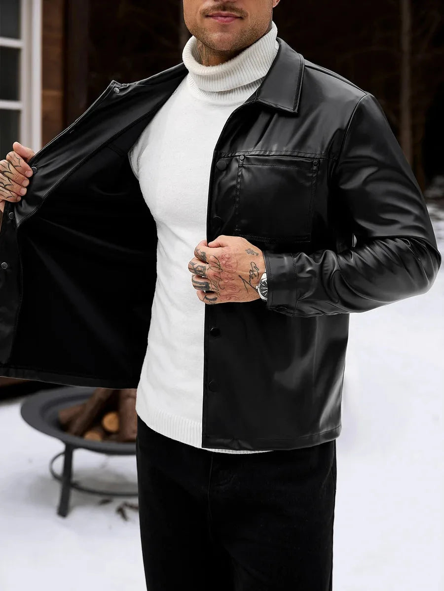 Overshirt met borstzak