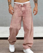 Straight jeans met vijf-pocket design
