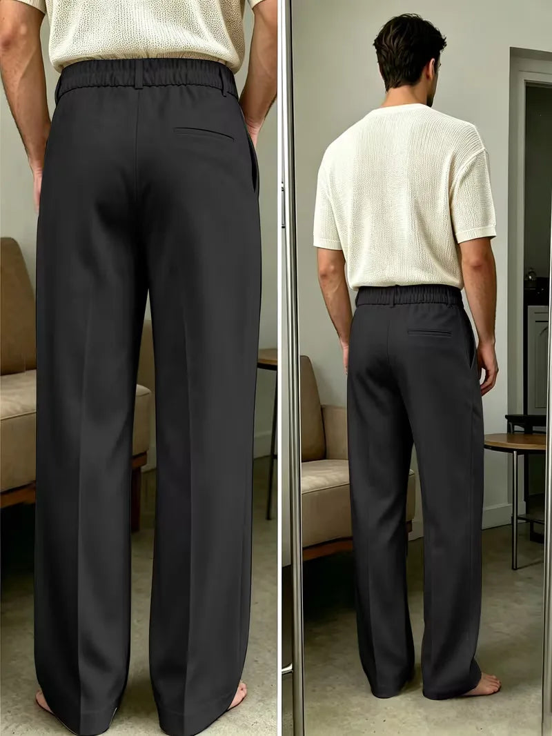 Pantalons met rechte pijpen