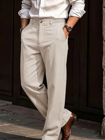 Pantalons met rechte pijpen