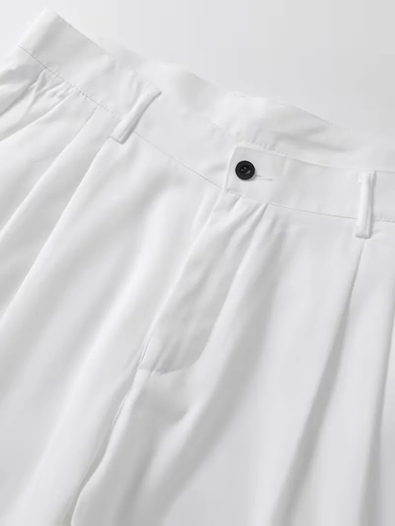 Pantalons met wijde fit