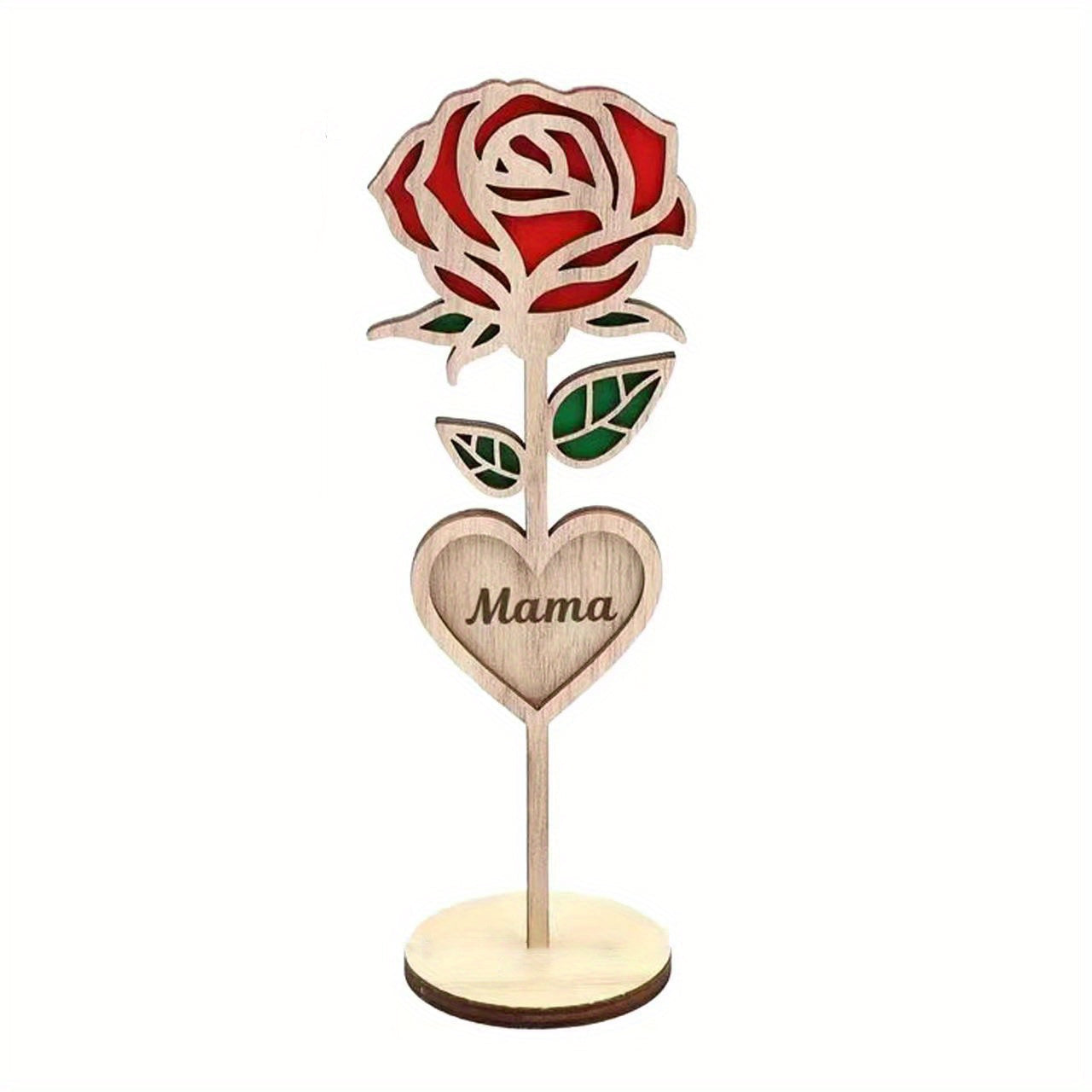 Stijlvol Houten Bord "Mama" - Sara