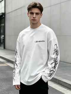 Longsleeve met crew neckline