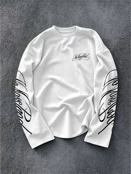 Longsleeve met geprinte tekst