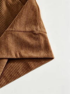 Lounge set met corduroy jacket