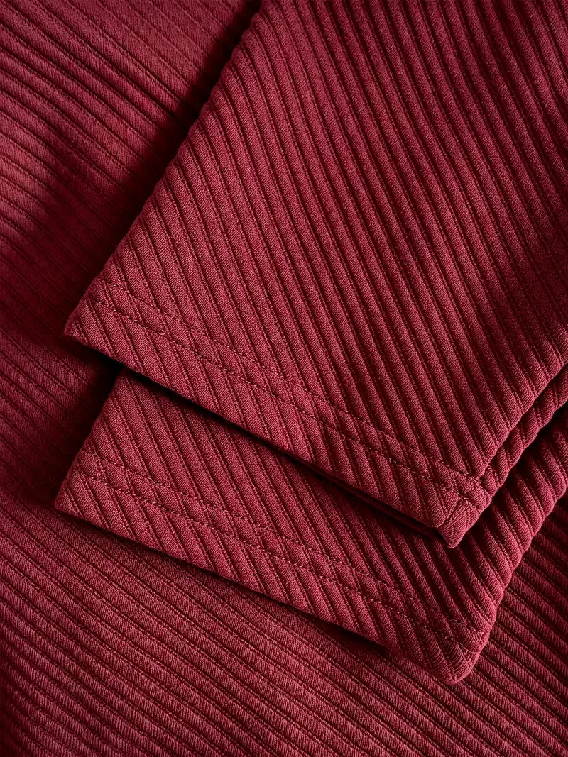 Blazer met gebreide structuur