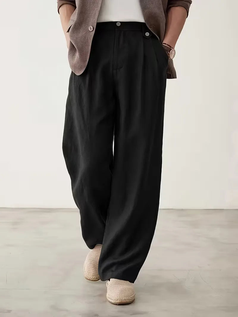 Pantalons met brede pijpen