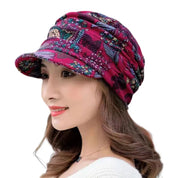 Fien | Stijlvolle winterpet in de kleur Rood voor dames in stijl ideaal voor de winter