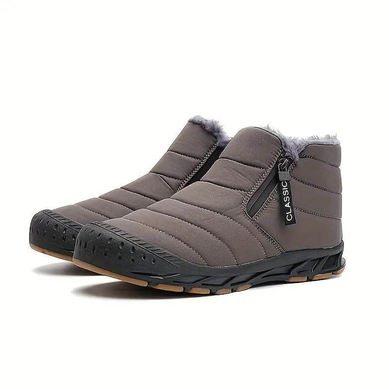 Finn | Comfortabele winterschoenen in de kleur Grijs voor heren in stijl ideaal voor de winter