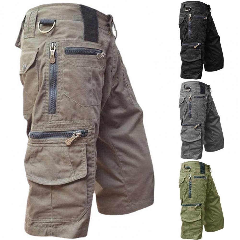 Veelzijdige shorts, perfect voor outdoor activiteiten. Deze must-have voor avonturiers heeft een stijlvol design, meerdere zakken voor het veilig opbergen van benodigdheden, en is gemaakt van duurzaam en ademend materiaal voor comfort in diverse weersomstandigheden.
