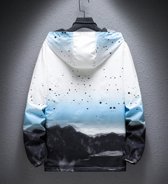 Finn | Winddichte Stijlvolle Jas in de kleur Wit voor heren in Outdoor stijl ideaal voor de herfst.