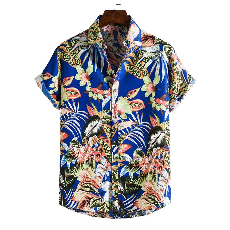 Finn | Zomerse herenhemden voor stijlvolle look in de kleur Blauw voor heren in stijl ideaal voor de lente.