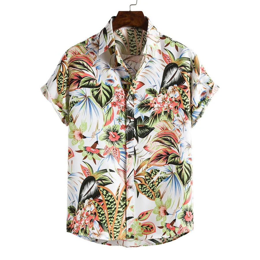 Finn | Zomerse herenhemden voor stijlvolle look in de kleur Wit voor heren in stijl ideaal voor de lente.