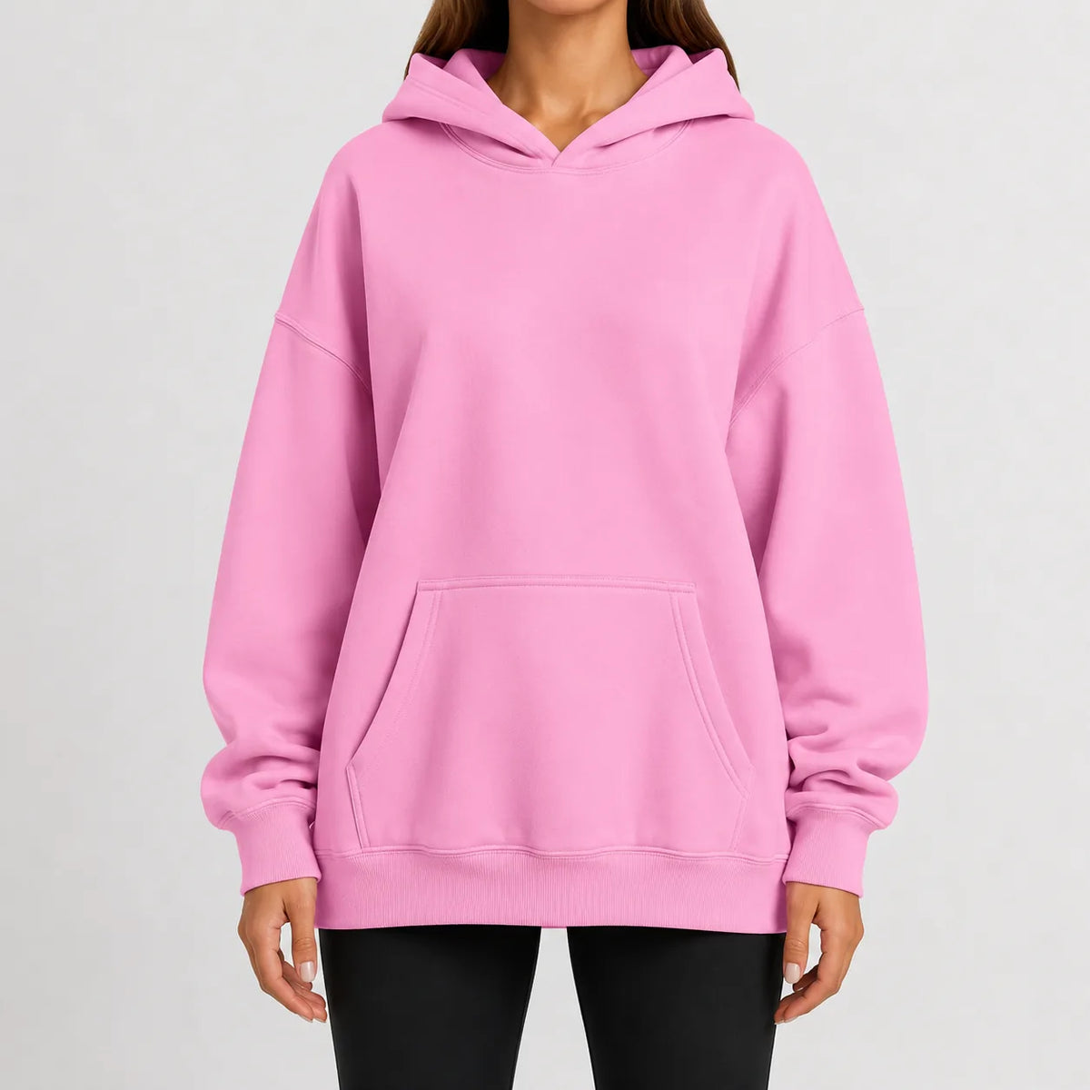 Oversized hoodie met capuchon