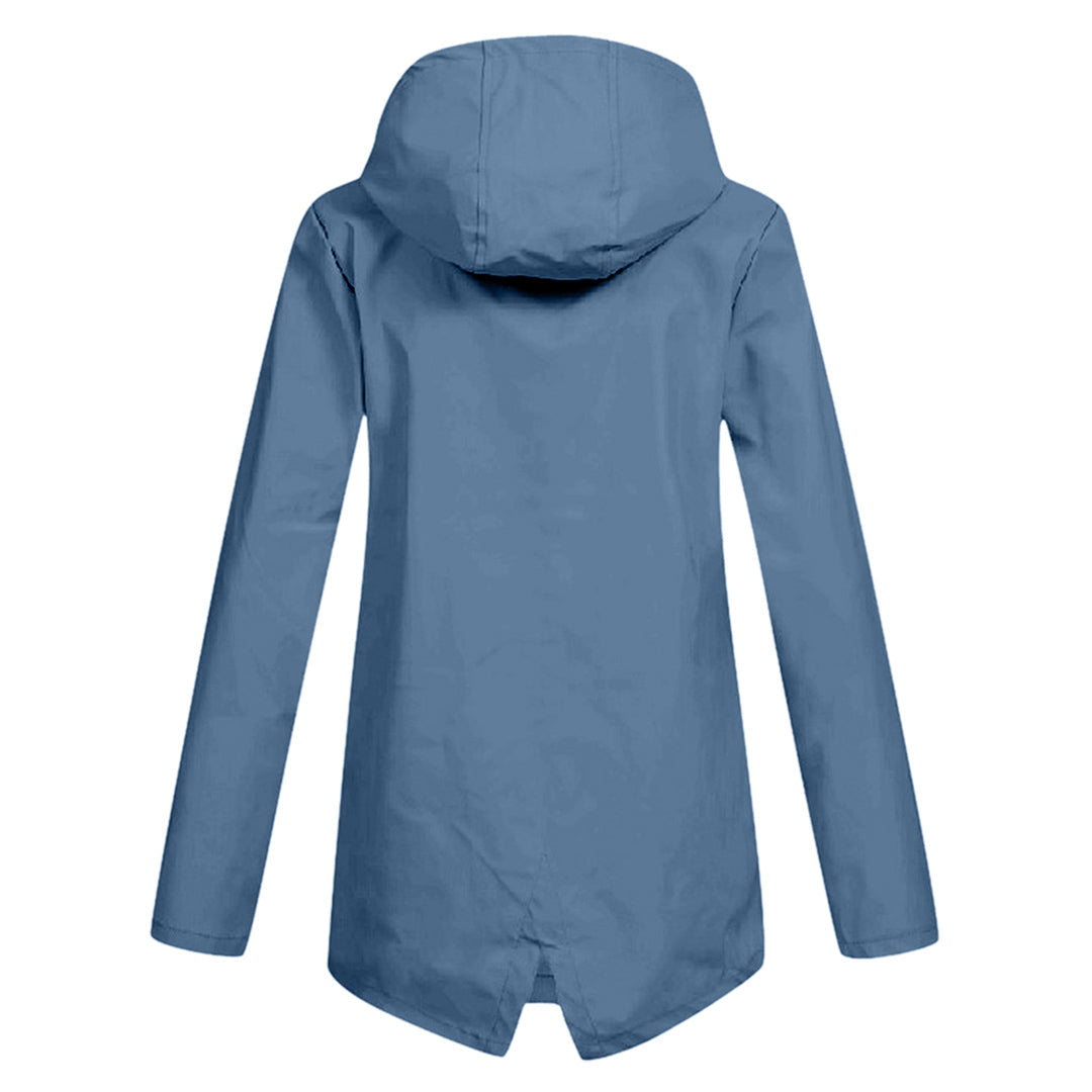 Fleur | Elegante damesjas gladde stof in de kleur Abrikoos voor dames in stijl ideaal voor de herfst.