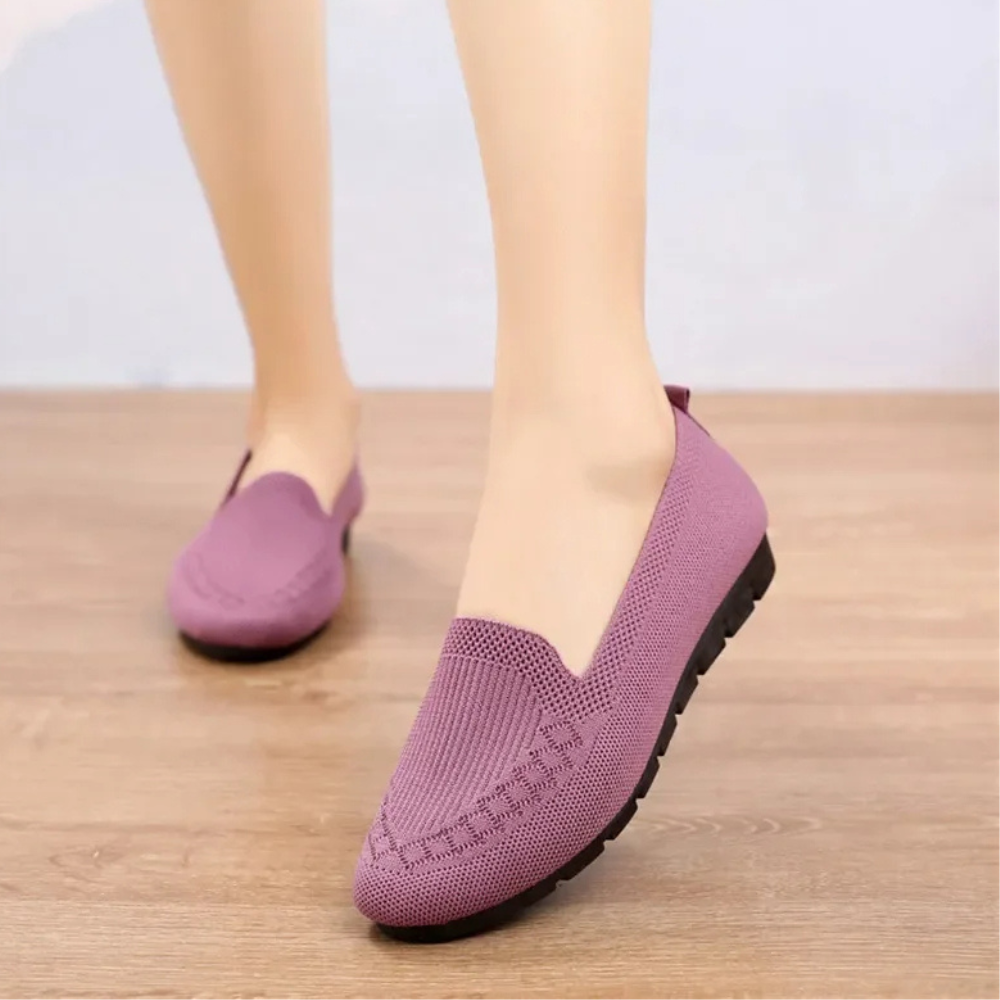 Flexibele & casual platte instap schoenen in de kleur 36 voor dames in stijl ideaal voor de zomer.