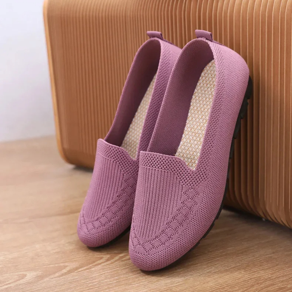 Flexibele orthopedische casual platte schoenen in de kleur 36 voor dames in stijl geschikt voor alle seizoenen.
