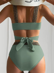Flitsend & trendy bikini in de kleur Zwart voor dames in Beach stijl ideaal voor de zomer.