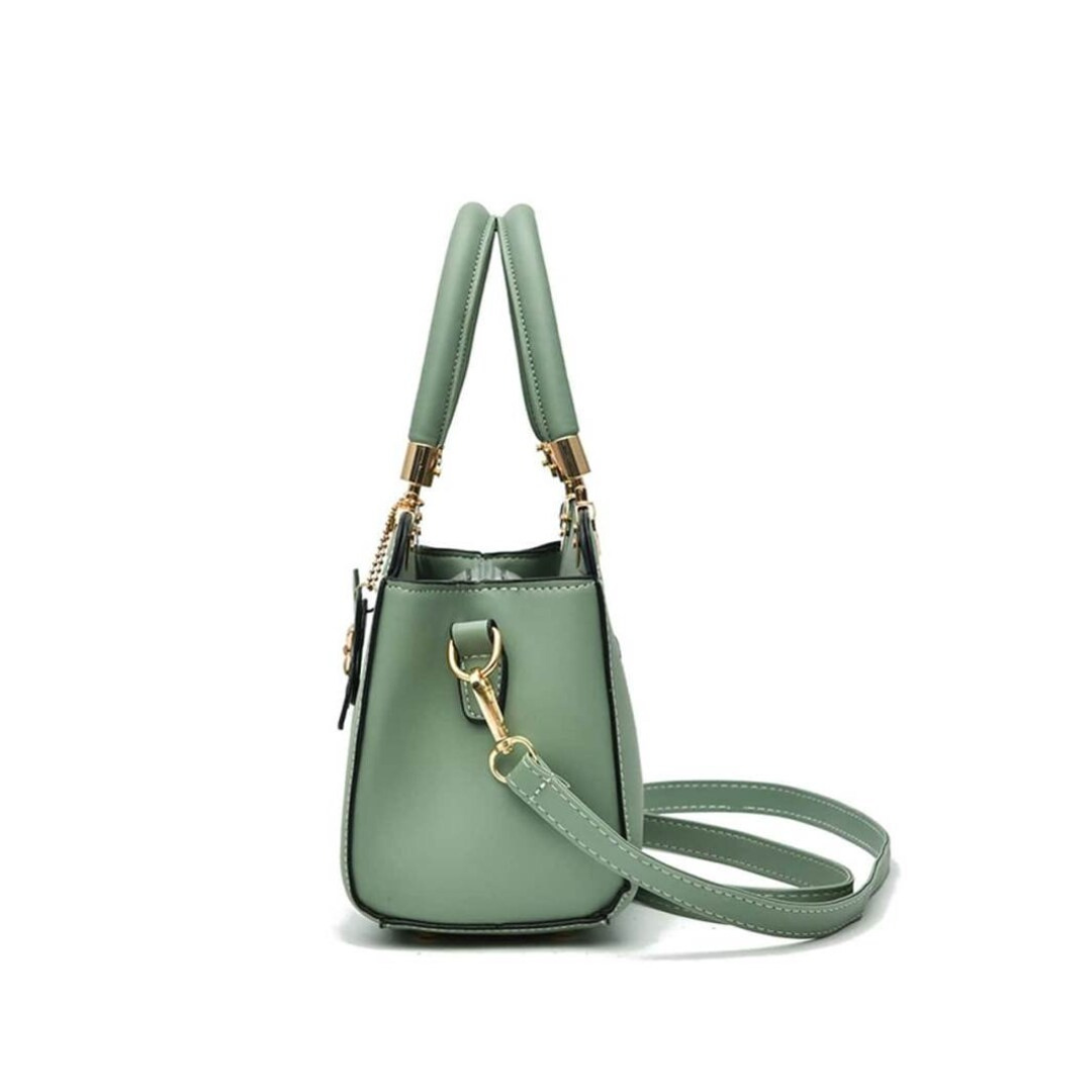 Flora Crossbody Tas | Met prachtig borduursel in de kleur Groen voor dames in stijl geschikt voor alle seizoenen.