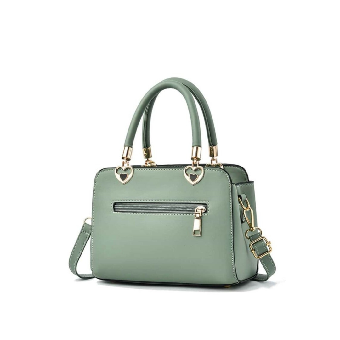 Flora Crossbody Tas | Met prachtig borduursel in de kleur Groen voor dames in stijl geschikt voor alle seizoenen.