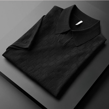 Stijlvol Gebreid Poloshirt voor Heren - Floris