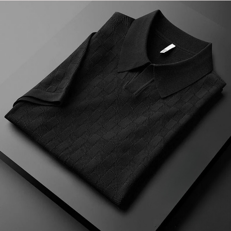 Stijlvol Gebreid Poloshirt voor Heren - Floris