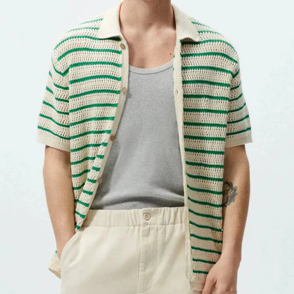 Groen voor heren in stijl ideaal voor de lente.