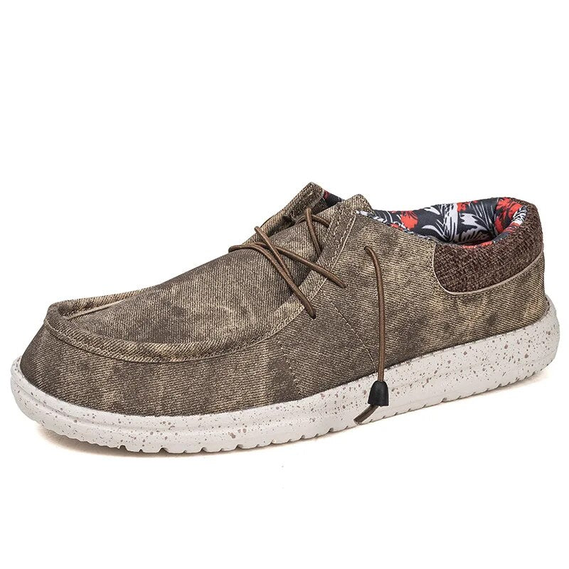 Gerrit | Stijlvolle zomer loafers in de kleur Khaki voor heren in Smart-casual stijl ideaal voor de zomer.